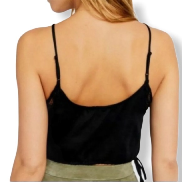 .Free People Brami cami Blouson crop top black XS-L - Picture 3 of 12